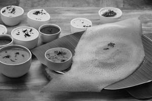 Cheese Masala Rava Dosa
