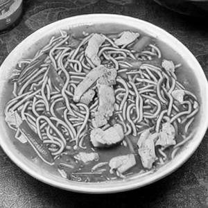 Chicken gravy noodles