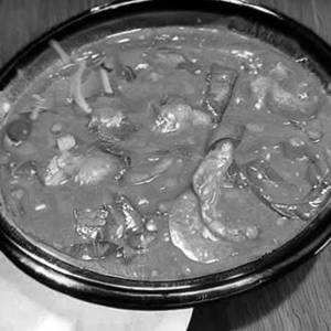 Chicken Prawn Gravy Chowmein 