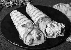 Malai Soya Chaap Roll + Paneer Roll