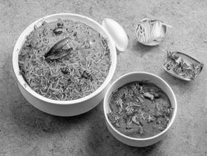 Ghee Podi Rice