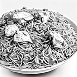 Schezwan Mutton Fried Rice