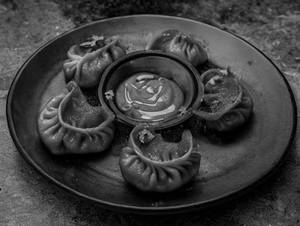 Chicken Pan Fried Momos     