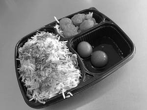 Chicken Popcorn Chicken Biryani Meal