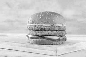 Double Decker Veg Burger