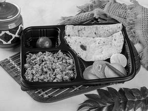 Egg Bhurji Meal