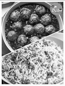 Veg Manchurian ( Gravy)  Veg Fried Rice