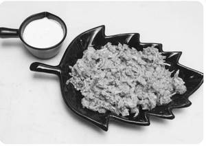 Chicken Hummus Open Plate