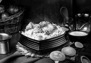 Chaap Tikka Biryani