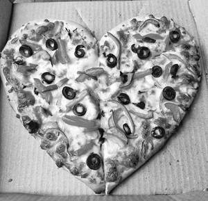 Heart Shaped Pizza ( For your Beloved one)