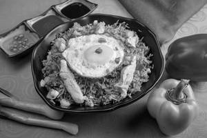Chicken Triple Schezwan Fried Rice