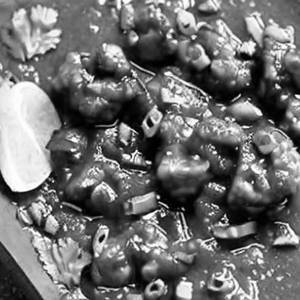Babycorn Manchurian Gravy