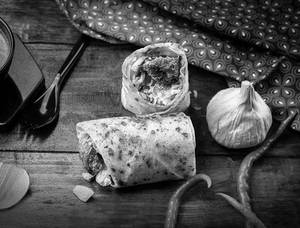 Chilli Garlic Chaap Wrap