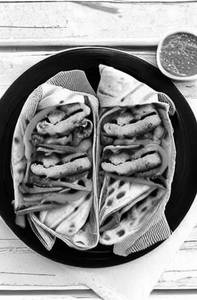 Pepper Chicken Wrap