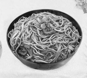 Veg Mushroom Noodles
