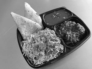 Chicken Fry Chicken Biryani Meal
