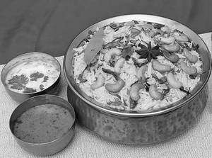 Kaju Biryani