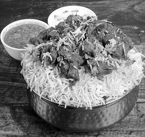 Chicken Fry Piece Biryani (bone)
