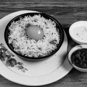 Egg Schezwan Rice