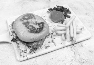Spicy Paneer Tikka Masala Burger