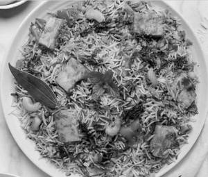 Paneer Tikka Dum Biryani