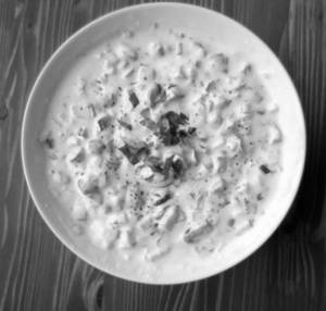 Vegetable Raita