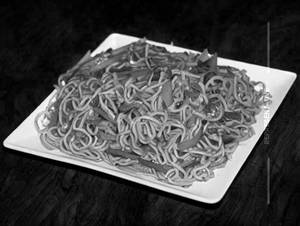 Veg Hakka Noodls
