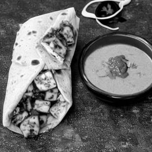 Paneer Chettinad Wrap