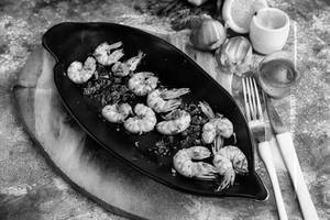 Lemon Butter Garlic Prawns