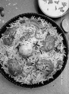 Veg biryani family
