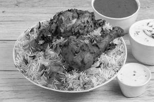 Chicken Lollipop Biryani 