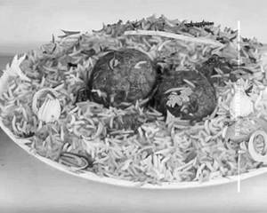 Veg biryani full