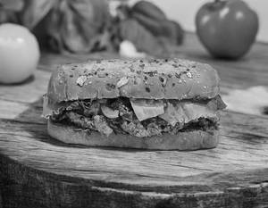 Pesto Chicken Shredder Sandwich