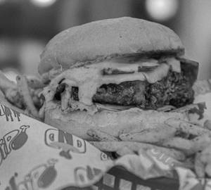 Hot Red Cheese Burger