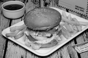 Veg Cheese Burger