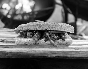 BBQ Paneer Sandwich