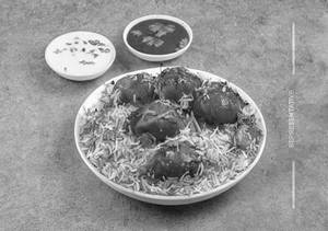 Chicken manchuria biryani (full)