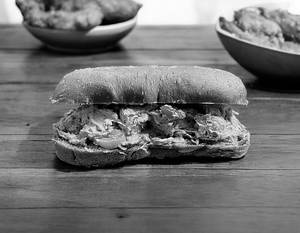 Tandoori Chicken Shredder Sandwich