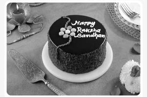 Choco Red Velvet Special Rakhi Cake