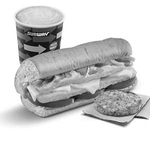 Cheesy Omellette Sandwich (15cm) + Coffee + Hashbrown