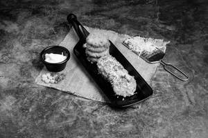 Methi Corn Cheese Tikki