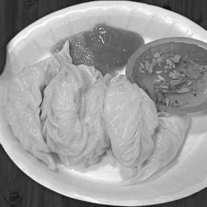 Chicken Gandharaj momos (6pcs)