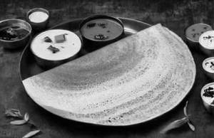 Butter Plain Paneer Dosa