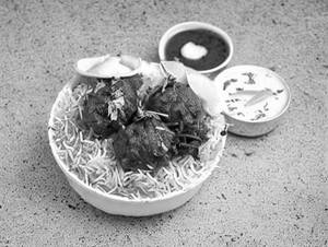 Mutton Keema Biryani