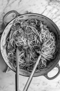 Mushroom noodles