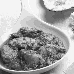 Andhra Chicken Curry-Bone