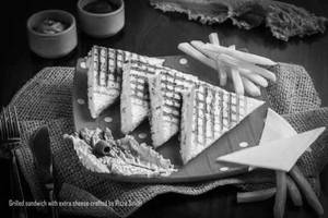 Vegetable cheese sandwich