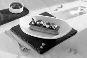 Dark Chocolate & Gianduja Eclair