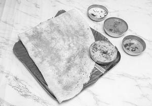 Ghee Podi Masala Dosa