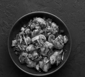 Dry Chilli Mushroom (500Ml)